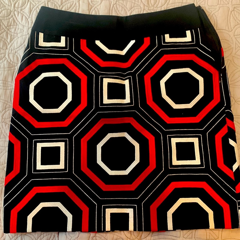 Ann Taylor multi color skirt